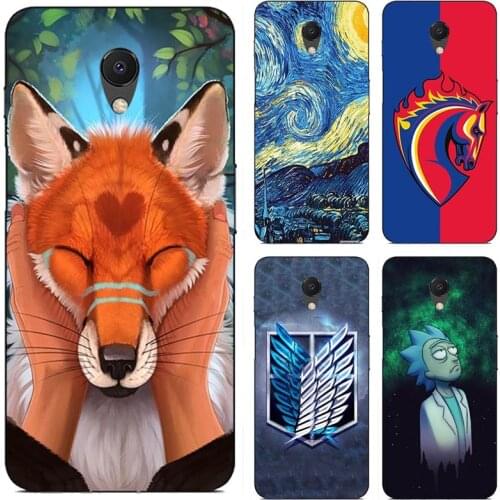 For Meizu M5C M710H A5 Case Soft TPU Silicone Cover For Meizu 5C A5 Cartoon Phone Case For Meizu A5 M 5C Full Protective Coque