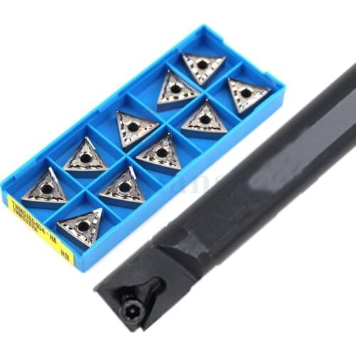 S16Q-STFNR16 S20R-STFNR16 Internal turning toolholder of CNC lathe Hard wear-resistant+TNMG Cemented carbide insert for aluminum