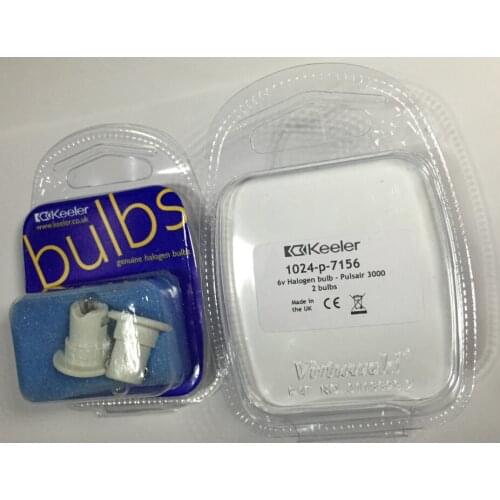 KEELER 1024-P-7156 6V Halogen bulb ,Pulsair 3000