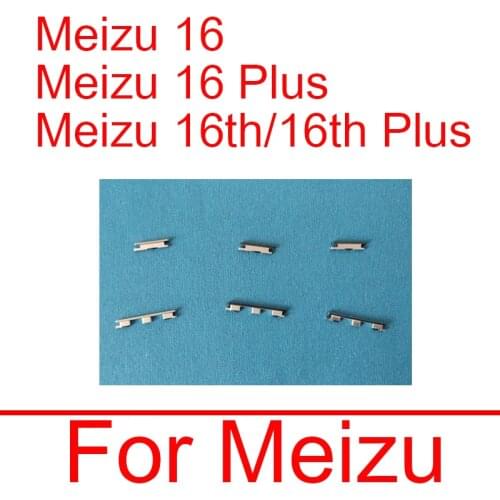 Up/Down Volume & Power Side Button Flex Cable For Meizu 16 16th Plus Power On/off + Control Volume Side Key Replacement Parts