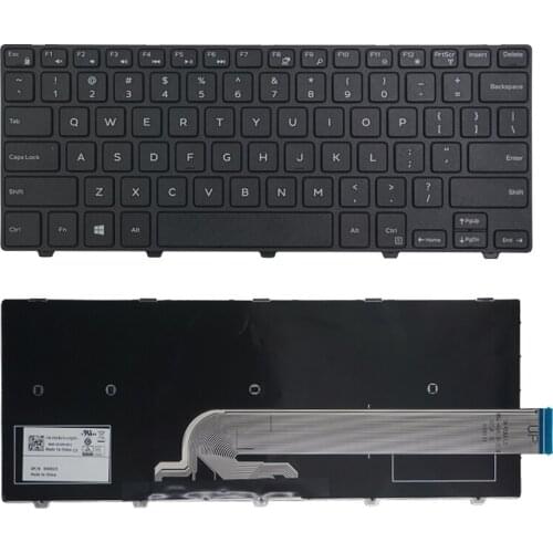 FOR Dell 3465 3448 3459 P49G latitude 3450 3460 3470 3480 L3450 notebook keyboard without backlight