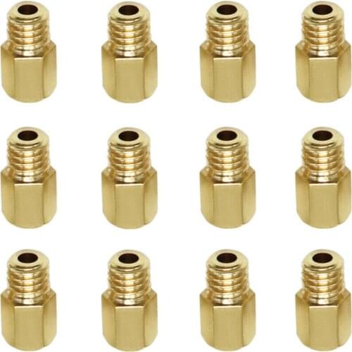 Pack of 12pcs Carburetor Main Jets Kit #90-#200 Power Jets Replacement for Mikuni VM TM Carb Motorcycle Carburetor