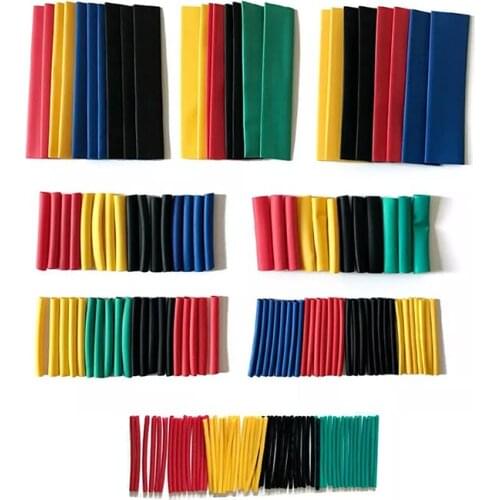 Heat shrink tube kit Insulation Sleeving and Waterproof solder ring terminal Insulated Butt Splices Wire Connectors assorted set