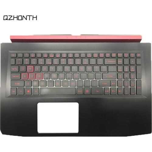 Laptop For Acer Nitro 5 AN515-51 AN515-53 Palmrest with Keyboard 6B.Q3ZN2.001 Red Color