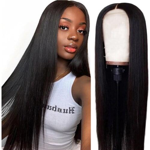 13x4 Lace Front Human Hair Wigs Peruvian Straight 4x4 Lace Closure Wig Straight 13XT Transparen Wigs PrePlucked Lace Frontal Wig