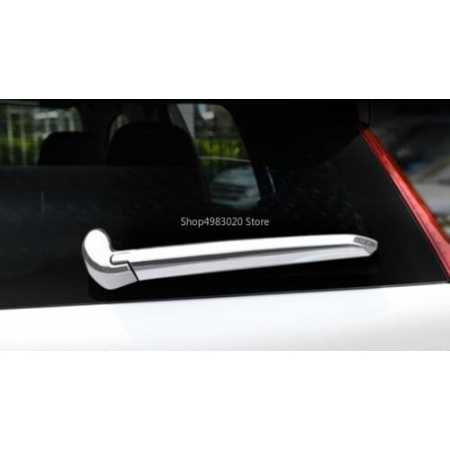 Fit For Volvo XC40 2018 2019 2020 Car Styling ABS Chrome Rear Window Windscreen Wiper Trim 2pcs Auto Accessories
