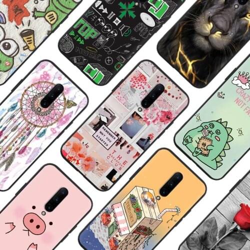 Anti-knock Cartoon Phone Case For OnePlus 7 Pro/1+7 Pro New Arrival Soft Case Shockproof TPU Durable