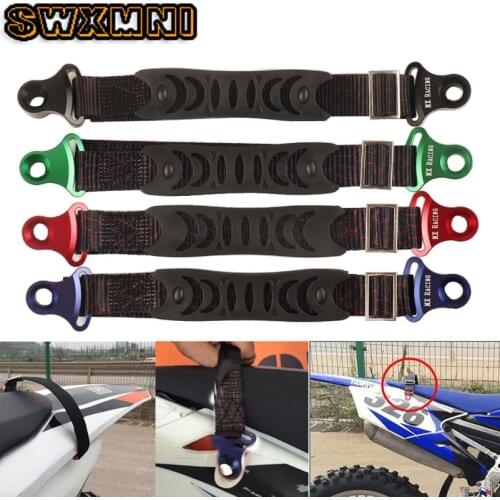 New Fork Rear Rescue Strap Sling Pull Belt For HONDA YAMAHA KAWASAKI CR CRF XR YZ WR WRF KXF KLX 85 125 150 250 450 Motocross