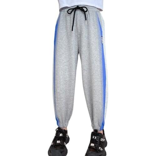 Girls Sweatpants Letter Pattern Childrens Trousers For Girls Casual Style Childrens Sport Pants Spring Autumn Kids Clothes Gir