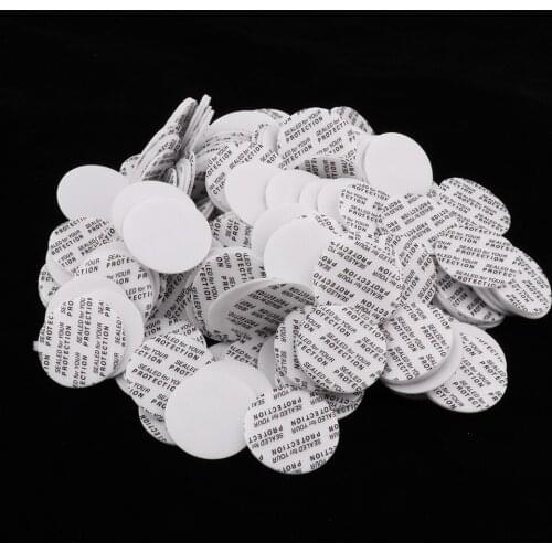 Perfeclan 200pcs 25mm Safety Tamper Foam Press and Seal Cap Liner for Glass Plastic Jar Bottle Seals