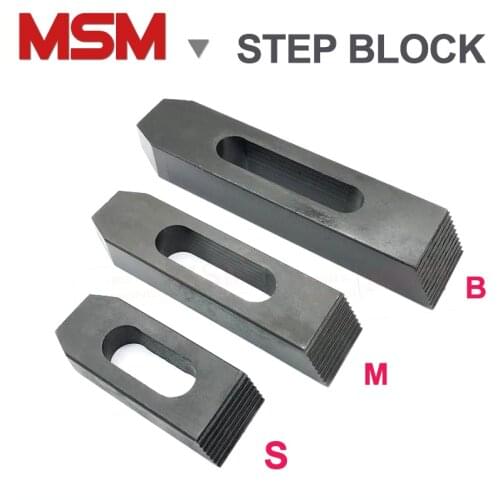 1PC 10.9 Level Carbon Steel M10 M12 M16 M20 Straight Block Mould Pressing Plate Step Block for CNC Milling Machine Lathe Tools