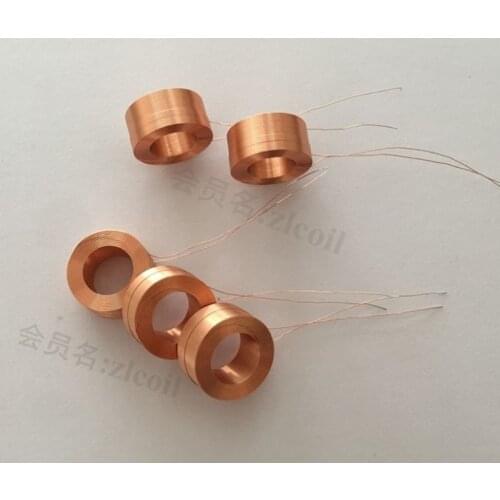 10pcs 12.3mH induction coil air-core coil experimental coil solenoid valve coil