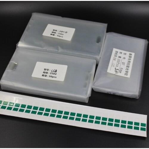 100pcs/lot for Mitsubishi 250um OCA Film Optical Clear Adhesive Double Side Sticker for Samsung Galaxy S6 S7 edge Note 4 edge