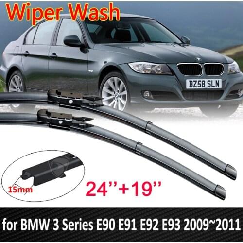 Car Wiper Blades for BMW 3 Series E90 E91 E92 E93 2009 2010 2011 Front Windscreen Windshield Wipers Car Accessories