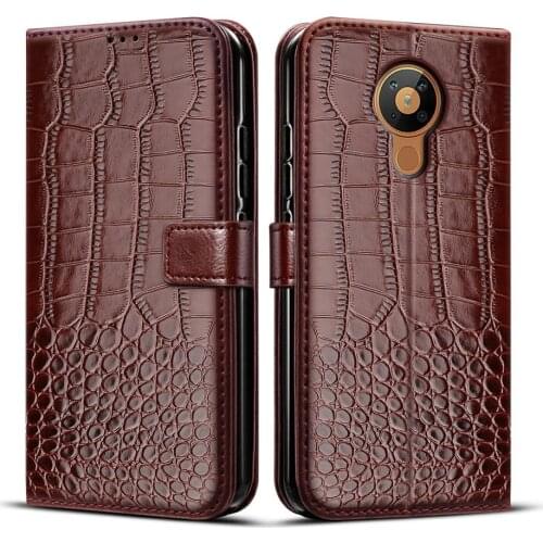 Wallet Flip Case Wallet Flip Case For Nokia 5.3 TA-1234 A-1223 TA-1229 Coque Cover Magnetic Leather Stand Phone Protective Bag