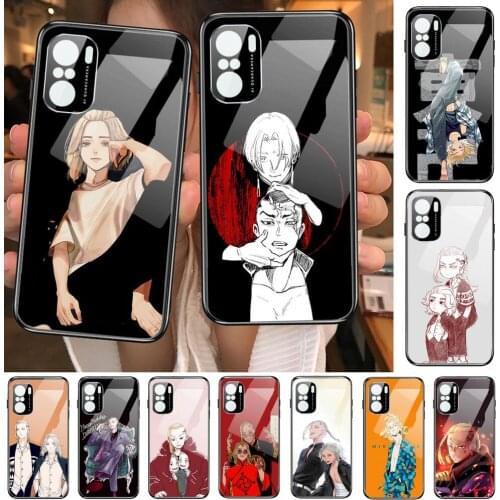 Anime Tokyo Revengers Phone Case For POCO F1 F2 F3 Pro X3 M3 9C 10T Lite NFC Anime Black Cover Silicone Back Prett mi 10 ultra c