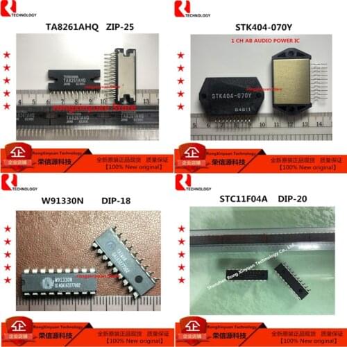 1-5pcs/lot TA8261AHQ TA8261 STK404-070Y STK404-070 STK404 W91330N W91330 STC11F04A-35I-PDIP20 STC11F04A 11F04A 100% New original