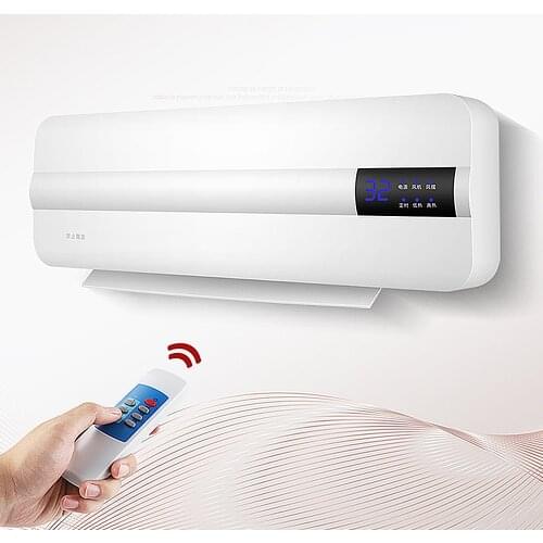 Electric heating air heating energy-saving heating fan bathroom air conditioning fan speed hot bath without checking holes