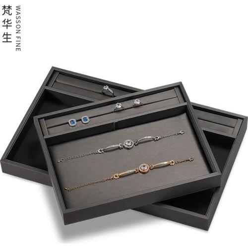 Jewelry Ring Bracelet Display Tray Shop Jewelry Watch Pallet Bracelet Necklace Earring Storage Tray