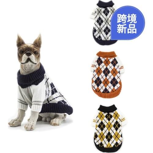 Cute Cat Dog Sweater Pullover Winter Dog Clothes for Small Dogs Chihuahua Puppy Jacket Pet Clothing