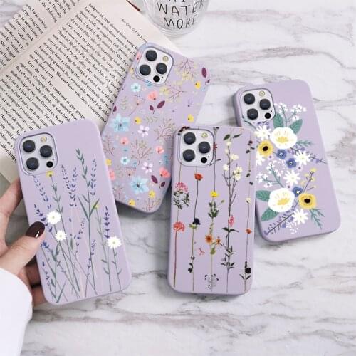 Fashion Flowers Cases For Xiaomi Redmi Mi Poco X3 NFC F3 M3 11 Note 9 9S 9T 8 8T 10 10T 7 5 Pro Max Lite CC9E 9C Soft TPU Coques