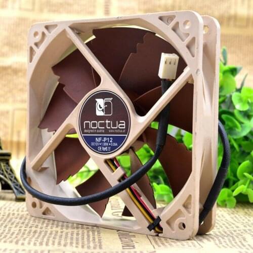 Noctua P12 NF-P12-1300 NF-P12 12cm 12V 0.09A 1.08W cooling fan free shipping
