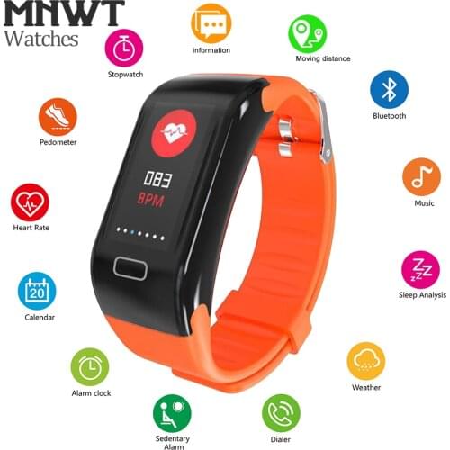 MNWT New Sport Fitness Smart Watch Blood Pressure Heart Rate Monitor Smartwatch IP67 Waterproof Smartwatch Men Women Bracelet