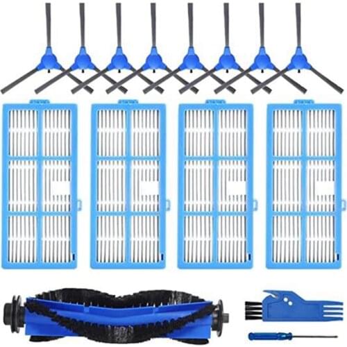 Main Brush Side Brush Filter for Kyvol E30/E31/E20 Cleaning Robot Cleaning Replacement Accessories
