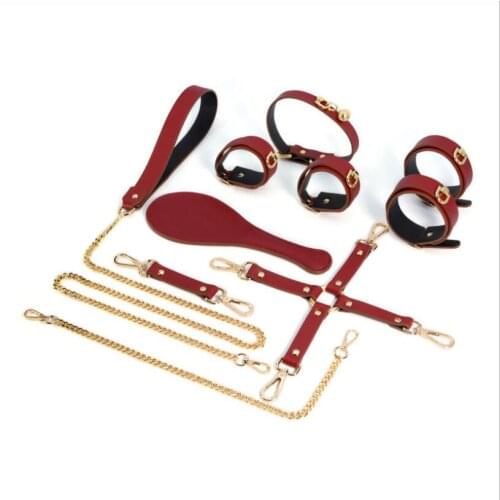 Sex Toys for Woman Bdsm Bondage Set Metal whip Sex Handcuffs Adult Games S0914