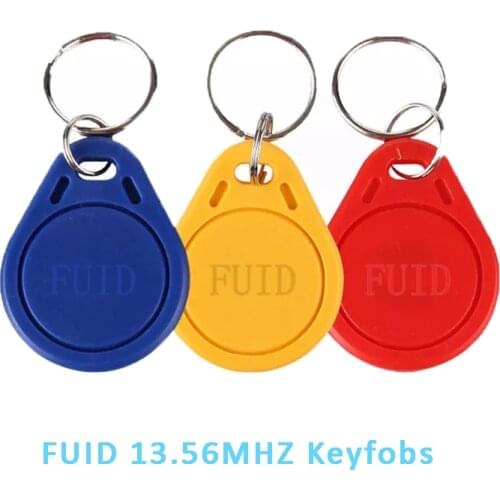 5/10PCS RFID FUID Smart Chip Tag Card 0 Sector Write UID Change Tag NFC Smart Chip Badge 13.56Mhz One-Times Copy Clone Keychain