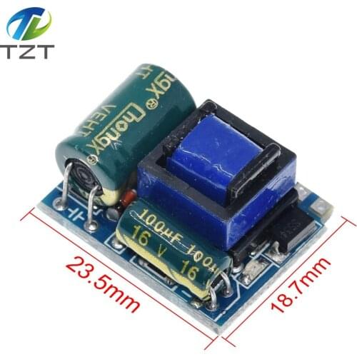 TZT AC-DC 220V To 5V 600mA 3W Step-down Buck Power Supply Module Isolated Switching