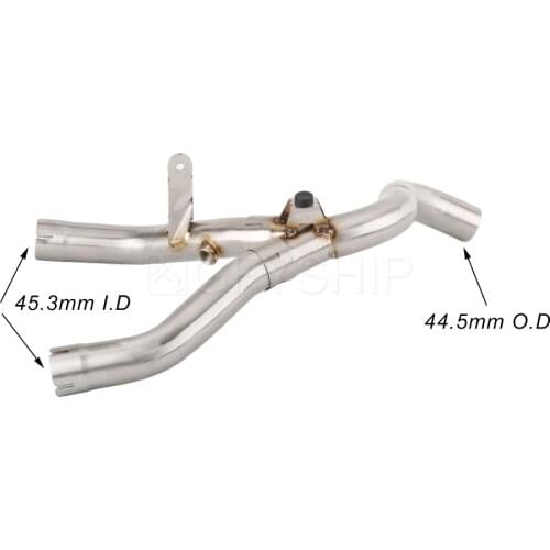 Motorcycle Exhaust Catalyst Delete Pipe For BMW R1150GS 1999-2004 R1150R 01-05 R850R 04-07 R 1150 GS ADV R1150 Escape Decat Pipe