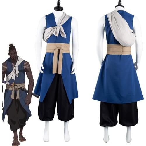 Yasuke Cosplay Costume Outfits Halloween Carnival Suit