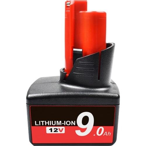 Turpow Charge Battery for Milwaukee 12V 6.0Ah M12 Power Tools Compatible 6000mAh Replacement Li-ion batteries XC 48-11-2440