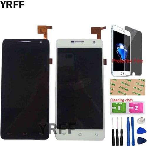 LCD Display For Doogee DG750 LCD Display + Touch Screen Complete Aassembly Digitizer Panel Sensor Tools Protector Film