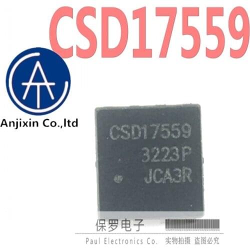 10pcs 100% orginal new real stock MOS field effect tube CSD17559Q5 CSD17559 SON5X6 package