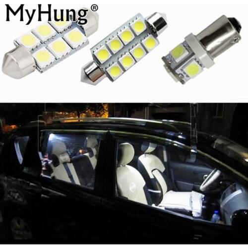 19pcs per set For bmw E39 serie 5 525i 528i 530i 540i M5 Sedan 1996 - 2003 LED Interior light kit package