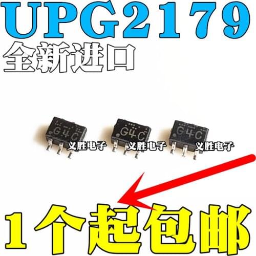 3PCS NEW UPG2179TB-E4-A SOT-363 SC70-6 G4C Single pole double throw switch signal S-band single pole double throw switch chip