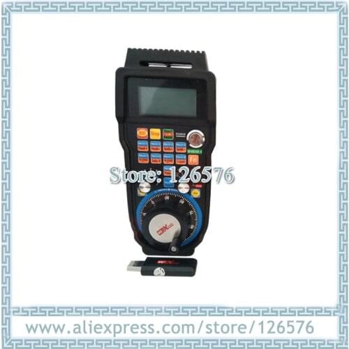 Wireless Mach3 Control handle wheel USB Handwheel WHB04B-4 / WHB04B-6 support Max 6 axis
