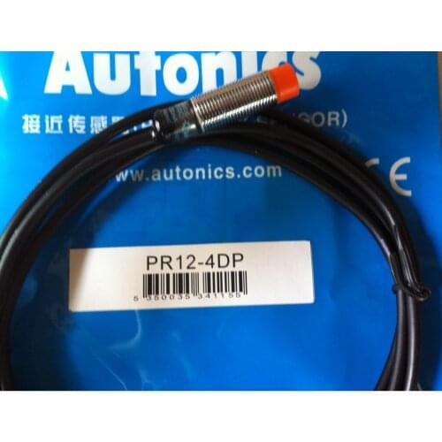 NEW Autonics 3- wire PR12-4DP Inductive Proximity Sensor, PR12 4DP 5PCS/LOT, PR124DP, DC12-24V 4MM 500HZ