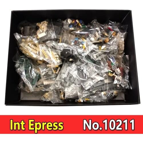 1:1 City Street View Series Grand Emporium 10211 2182Pcs Bricks Building Blocks Education Toys Girl Gifts