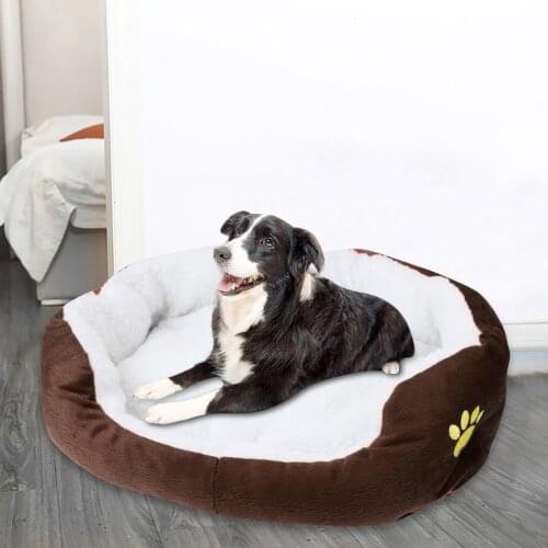 Pet Bed Warm Pet Products For Small Medium Large Dog Soft Pet Bed For Dogs Washable House For Cat Puppy Cotton Kennel Mat #P2
