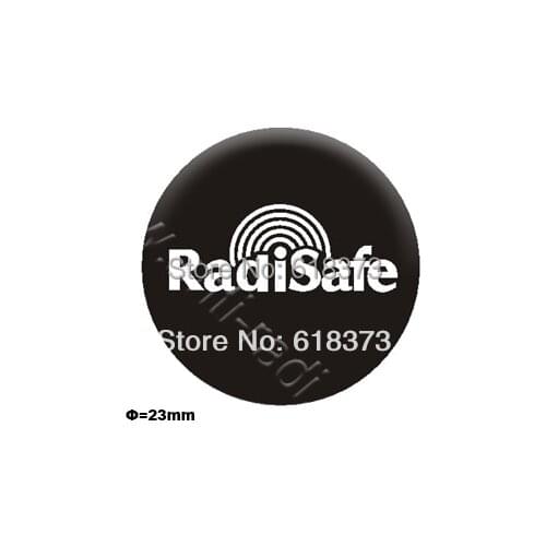 2019hot product realy work have test by Morlab lab shiled Radisafe 99.8% Radi Safe anti radiation sticker 200pcs/lot
