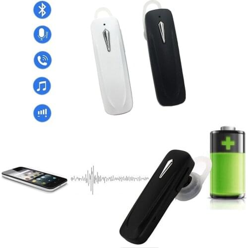 M163 Wireless Bluetooth Earphone In-ear Single Mini Earbud Hands Free Call Stereo Music Headset With Microphone For Smart Phones