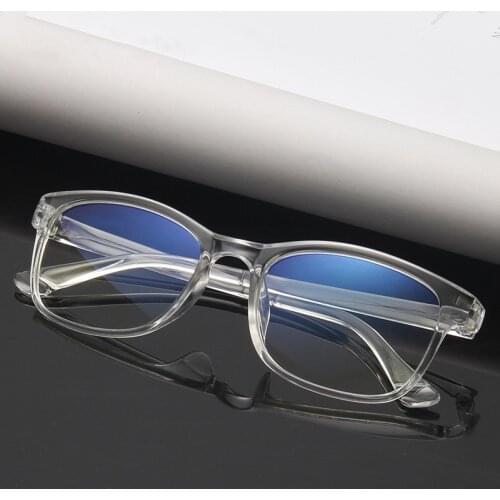 Fashion Anti Blue Light Gaming Glasses Unisex Clear Lens Computer Goggles Spectacles Eyeglasses Men Blue Light Blocking Glasses