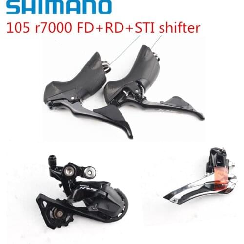 SHIMANO 105 R7000 2x11 Speed Groupset Kit Shifter Derailleur Front+Rear SS / GS