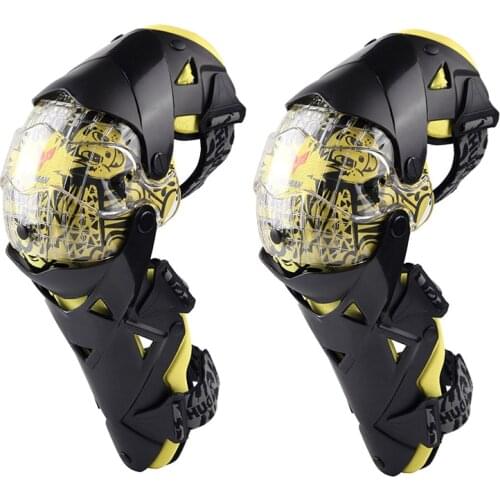 DUHAN Motorcycle Knee pads Motocross Cross-country Riding Knee Protector Moto Protector Sports Kneepad