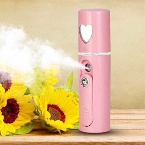 Portable Mini Air Humidifier Spray Mini Humidifier Air Hydrating Household Humidifier Personal Desktop Mist Maker For Office 25