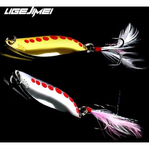 Spoon Fishing Lure Metal Jig Salmon Bass Wobbler Bait Iscas Artificiais 10/15/20g Trout Spinnerbait Fishing Tackle Leurre Souple