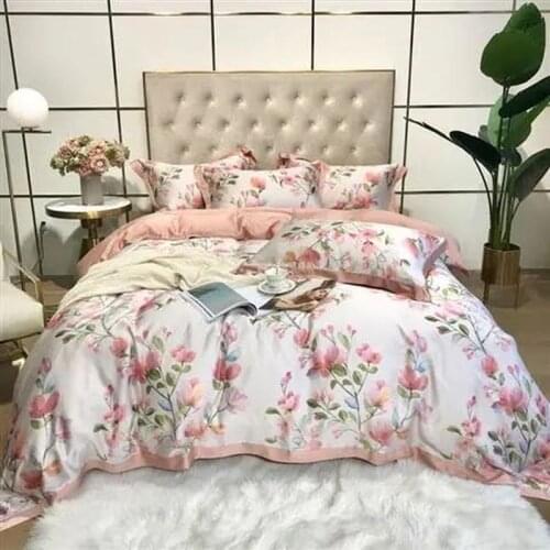 Dropshipping Bed Linings Cotton Pillowcase European Style Large Pillowcase Bedding Set Luxury Pillowcase Luxury Pillow Case